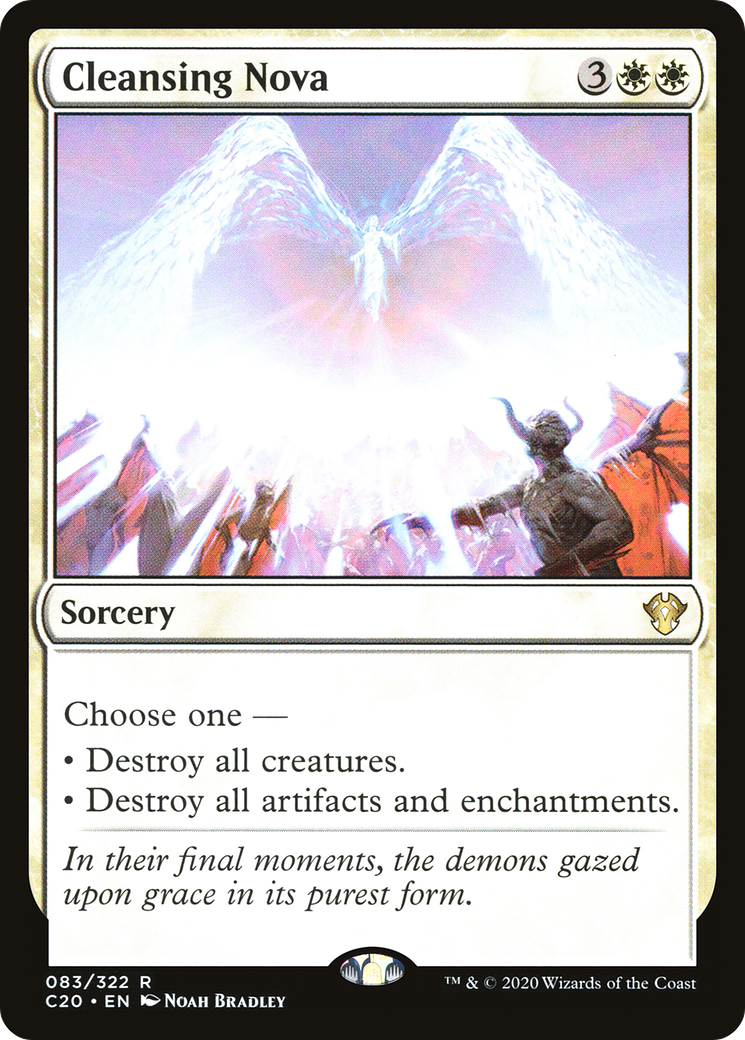 Cleansing Nova (C20-083) - Commander 2020