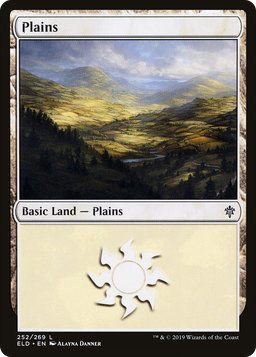 Plains (252) (ELD-252) - Throne of Eldraine Foil