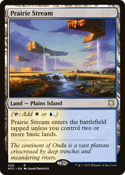 Prairie Stream (AFC-256) - Forgotten Realms Commander