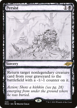 Persist (Showcase) (MH2-345) - Modern Horizons 2: (Showcase) Foil
