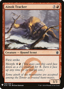Ainok Tracker (LIST-KTK-96) - The List