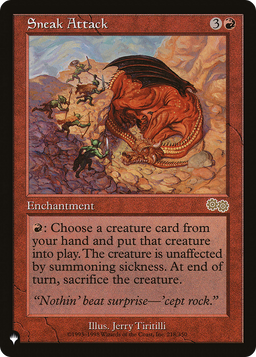 Sneak Attack (LIST-218/350) - The List