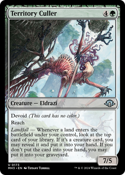 Territory Culler (MH3-173) - Modern Horizons 3: (devoid) Foil