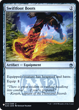 Swiftfoot Boots (A25) (PLST-A25-234) - The List Foil