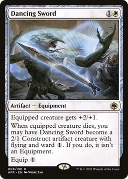 Dancing Sword (AFR-008) - Adventures in the Forgotten Realms