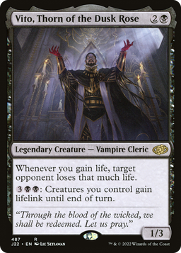 Vito, Thorn of the Dusk Rose (J22-487) - Jumpstart 2022