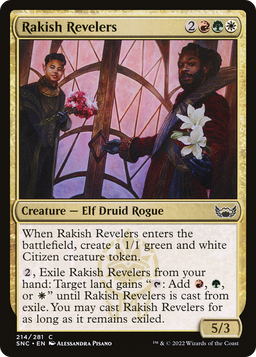 Rakish Revelers (SNC-214) - Streets of New Capenna Foil