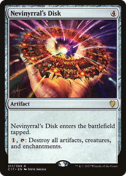 Nevinyrral's Disk (C17-217) - Commander 2017