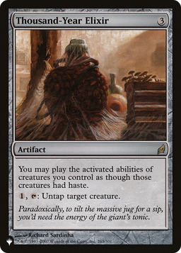 Thousand-Year Elixir (LIST-263/301) - The List