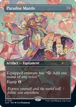 Paradise Mantle (SLD-1236) - Secret Lair Drop (Borderless)
