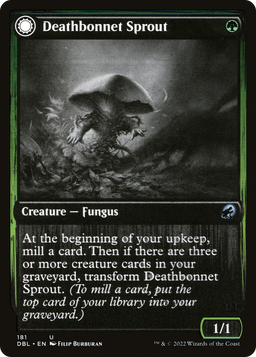Deathbonnet Sprout (DBL-181) - Innistrad: Double Feature: (Double Faced Transform)