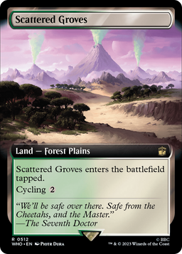 Scattered Groves (Extended Art) (WHO-512) - Doctor Who: (Extended Art)