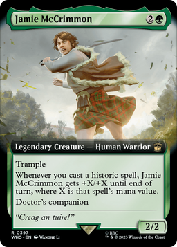 Jamie McCrimmon (Extended Art) (WHO-397) - Doctor Who: (Extended Art) Foil