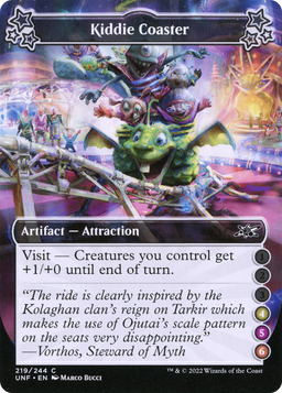 Kiddie Coaster (4-5-6) (UNF-219) - Unfinity Foil