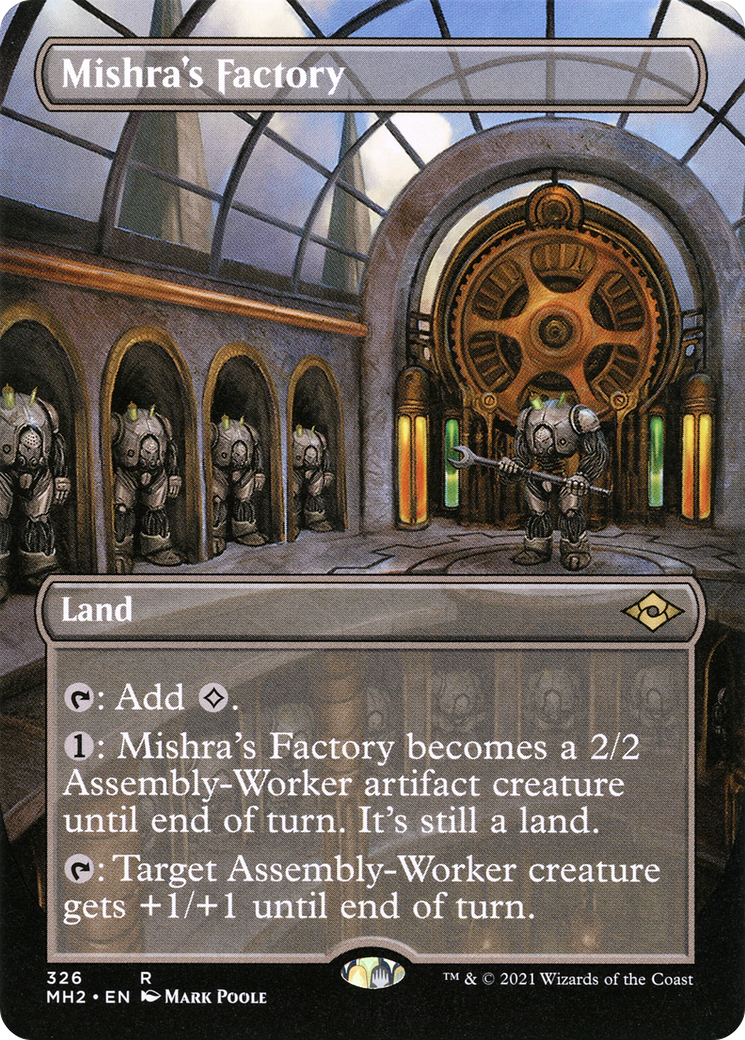 Mishra's Factory (Borderless) (MH2-326) - Modern Horizons 2