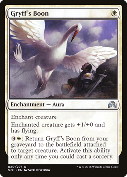 Gryff's Boon (SOI-020) - Shadows over Innistrad Foil