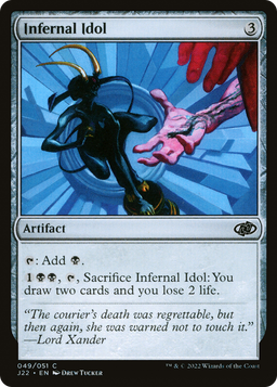 Infernal Idol (J22-049) - Jumpstart 2022