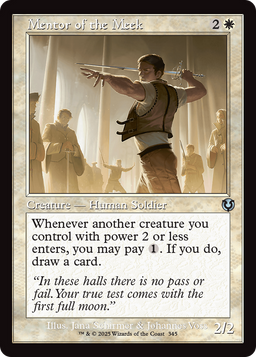 Mentor of the Meek (Retro Frame) (INR-345) - Innistrad Remastered