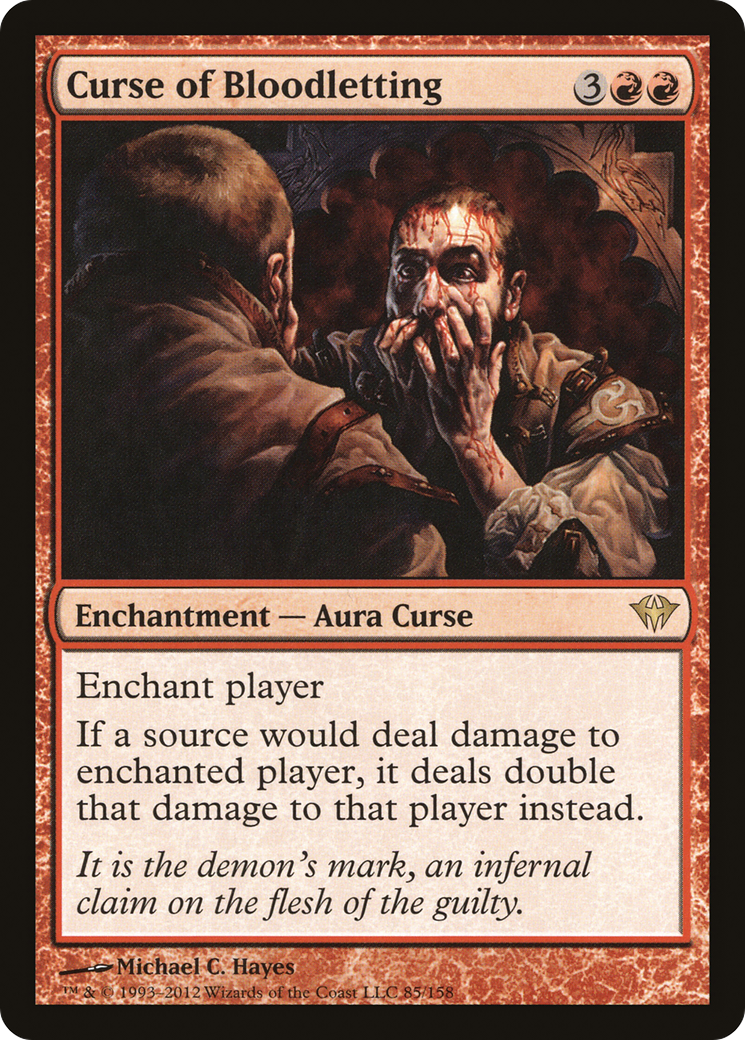 Curse of Bloodletting (DKA-085) - Dark Ascension