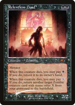 Relentless Dead (Retro Frame) (SLD-850) - Secret Lair Drop Foil