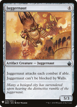 Juggernaut (LIST-238) - The List