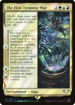 The First Tyrannic War (Surge Foil) (40K-121) - Warhammer 40,000 Commander Foil