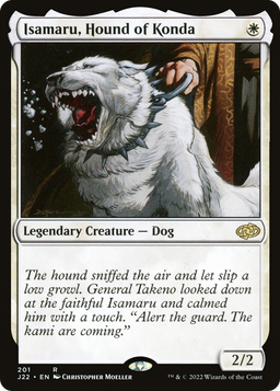 Isamaru, Hound of Konda (J22-201) - Jumpstart 2022