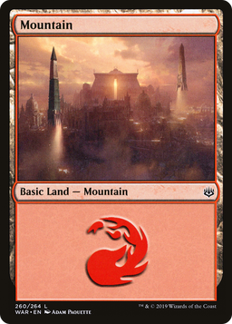 Mountain (260) (WAR-260) - War of the Spark