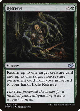 Retrieve (VOW-215) - Innistrad: Crimson Vow Foil