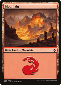 Mountain (266) (AKH-266) - Amonkhet Foil