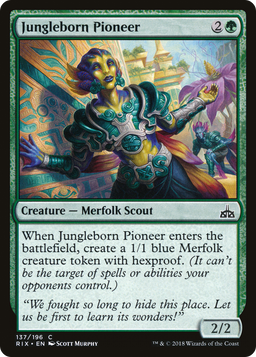 Jungleborn Pioneer (RIX-137) - Rivals of Ixalan