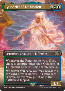Galadriel of Lothlorien (Borderless) (LTR-446) - The Lord of the Rings: Tales of Middle-earth