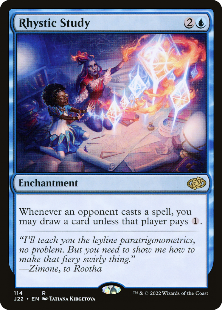 Rhystic Study (J22-114) - Jumpstart 2022