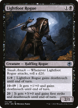 Lightfoot Rogue (AFR-111) - Adventures in the Forgotten Realms Foil