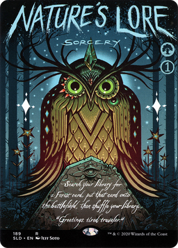 Nature's Lore (SLD-189) - Secret Lair Drop (Borderless)