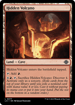 Hidden Volcano (LCI-277) - The Lost Caverns of Ixalan