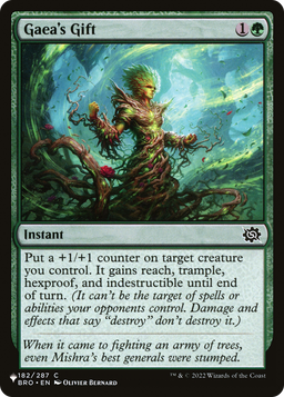 Gaea's Gift (LIST-182/012) - The List