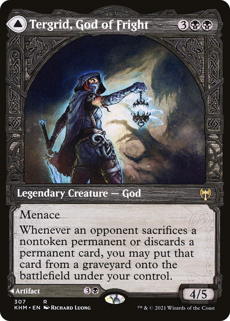 Tergrid, God of Fright (Showcase) (KHM-307) - Kaldheim: (Showcase) Foil