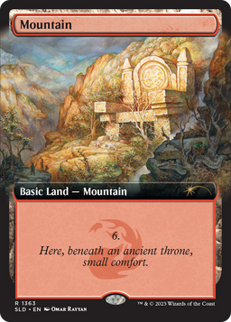 Mountain (1363) (SLD-1363) - Secret Lair Drop: (Extended Art)