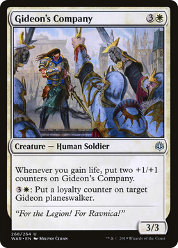 Gideon's Company (WAR-268) - War of the Spark