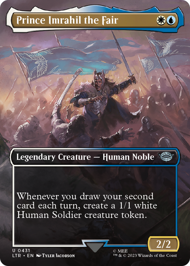 Prince Imrahil the Fair (Borderless) (LTR-431) - The Lord of the Rings: Tales of Middle-earth Foil