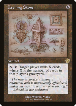 Keening Stone (Schematic) (BRR-089) - The Brothers' War Retro Artifacts