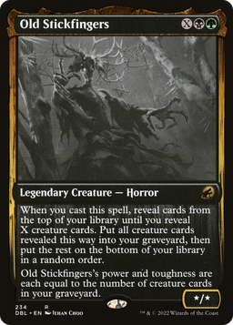 Old Stickfingers (DBL-234) - Innistrad: Double Feature Foil
