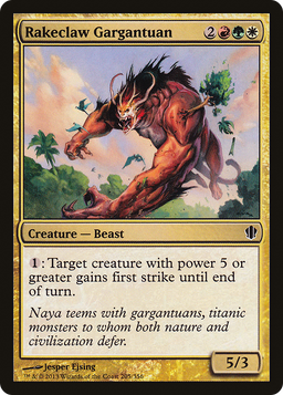 Rakeclaw Gargantuan (C13-205) - Commander 2013