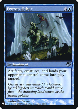 Frozen Aether (LIST-054) - The List: (colorshifted) Foil