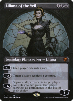 Liliana of the Veil (Borderless) (DMU-373) - Dominaria United