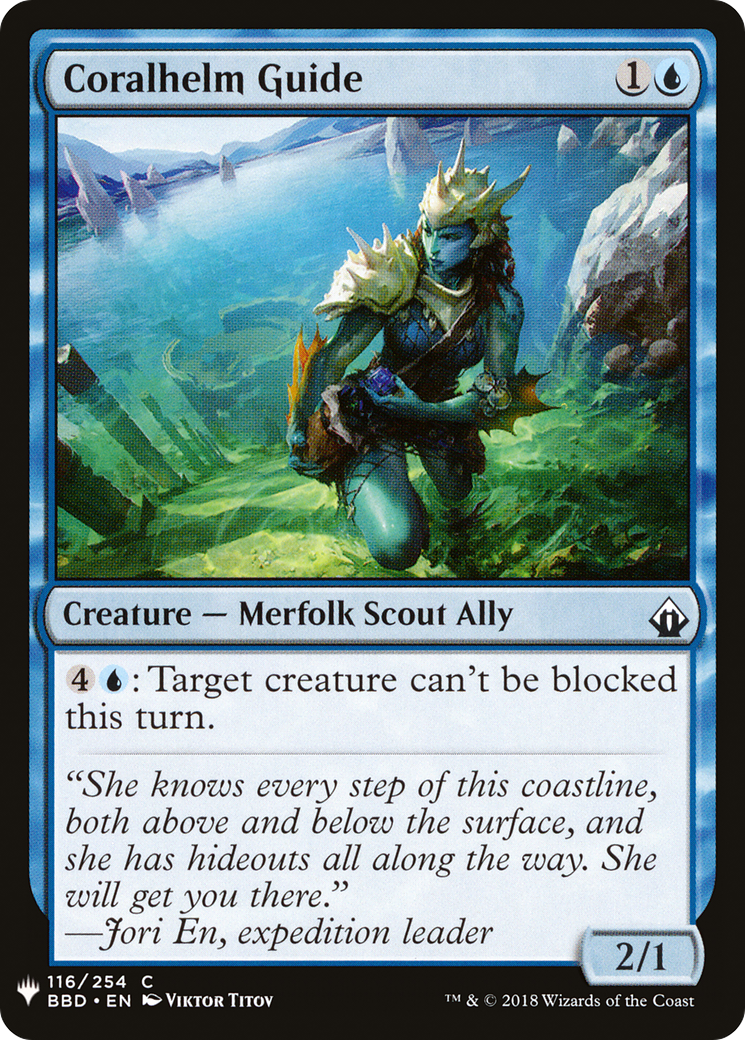 Coralhelm Guide (LIST-116) - The List