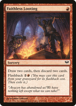 Faithless Looting (DKA-087) - Dark Ascension