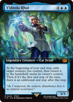 Y'shtola Rhul (Extended Art) (FIN-443) - FINAL FANTASY: (Extended Art) Foil