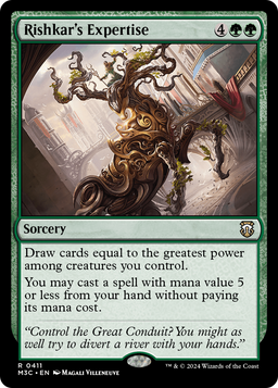 Rishkar's Expertise (M3C-411) - Modern Horizons 3 Commander Foil